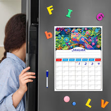 Load image into Gallery viewer, Bird On Branch Diamond Painting Refrigerator Magnet DIY Fridge Stickers Calendar
