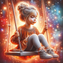 Load image into Gallery viewer, Diamond Painting - Full Square - Dream Butterfly Little Girl (40*40CM)