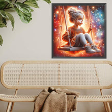 Load image into Gallery viewer, Diamond Painting - Full Square - Dream Butterfly Little Girl (40*40CM)