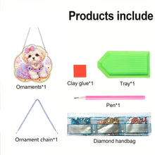 Load image into Gallery viewer, Acrylic Special Shape Flower Parrot DIY Diamond Art Pendant Kit for Wall Window