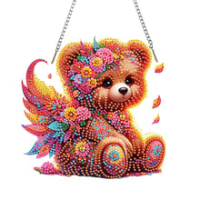 Load image into Gallery viewer, Acrylic Special Shape Flower Parrot DIY Diamond Art Pendant Kit for Wall Window