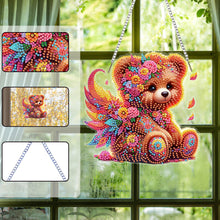 Load image into Gallery viewer, Acrylic Special Shape Flower Parrot DIY Diamond Art Pendant Kit for Wall Window