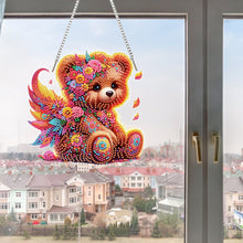 Load image into Gallery viewer, Acrylic Special Shape Flower Parrot DIY Diamond Art Pendant Kit for Wall Window