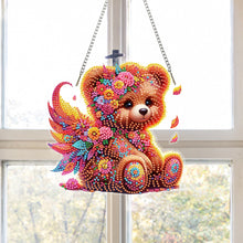 Load image into Gallery viewer, Acrylic Special Shape Flower Parrot DIY Diamond Art Pendant Kit for Wall Window