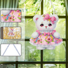 Load image into Gallery viewer, Acrylic Special Shape Flower Parrot DIY Diamond Art Pendant Kit for Wall Window