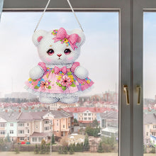 Load image into Gallery viewer, Acrylic Special Shape Flower Parrot DIY Diamond Art Pendant Kit for Wall Window