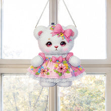 Load image into Gallery viewer, Acrylic Special Shape Flower Parrot DIY Diamond Art Pendant Kit for Wall Window