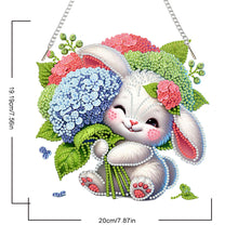 Load image into Gallery viewer, Acrylic Special Shape Flower Parrot DIY Diamond Art Pendant Kit for Wall Window