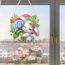 Load image into Gallery viewer, Acrylic Special Shape Flower Parrot DIY Diamond Art Pendant Kit for Wall Window