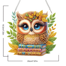 Load image into Gallery viewer, Acrylic Special Shape Flower Parrot DIY Diamond Art Pendant Kit for Wall Window