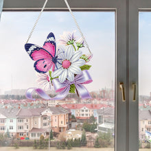 Load image into Gallery viewer, Acrylic Special Shape Flower Parrot DIY Diamond Art Pendant Kit for Wall Window