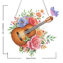 Load image into Gallery viewer, Acrylic Special Shape Flower Parrot DIY Diamond Art Pendant Kit for Wall Window