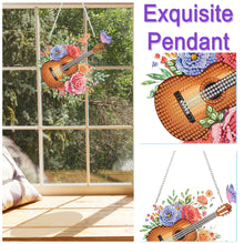 Load image into Gallery viewer, Acrylic Special Shape Flower Parrot DIY Diamond Art Pendant Kit for Wall Window