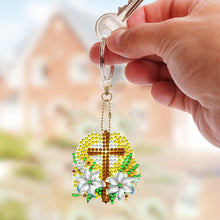 Load image into Gallery viewer, 6Pcs Double Sided Special Shape Animals Diamond Art Keyring for Beginners Adults