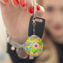 Load image into Gallery viewer, 6Pcs Double Sided Special Shape Animals Diamond Art Keyring for Beginners Adults