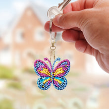 Load image into Gallery viewer, 6Pcs Double Sided Special Shape Animals Diamond Art Keyring for Beginners Adults