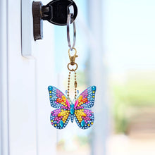 Load image into Gallery viewer, 6Pcs Double Sided Special Shape Animals Diamond Art Keyring for Beginners Adults