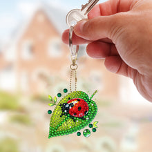 Load image into Gallery viewer, 6Pcs Double Sided Special Shape Animals Diamond Art Keyring for Beginners Adults