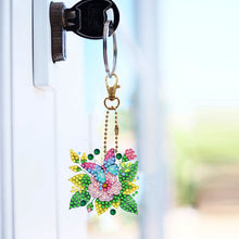 Load image into Gallery viewer, 6Pcs Double Sided Special Shape Animals Diamond Art Keyring for Beginners Adults
