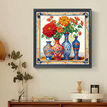 Load image into Gallery viewer, Diamond Painting - Partial Special Shaped - Colorful Vase (30*30CM)