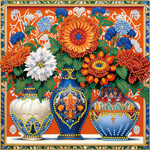 Load image into Gallery viewer, Diamond Painting - Partial Special Shaped - Colorful Vase (30*30CM)