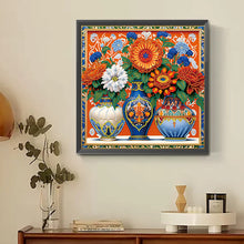 Load image into Gallery viewer, Diamond Painting - Partial Special Shaped - Colorful Vase (30*30CM)