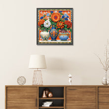 Load image into Gallery viewer, Diamond Painting - Partial Special Shaped - Colorful Vase (30*30CM)