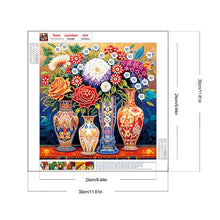 Load image into Gallery viewer, Diamond Painting - Partial Special Shaped - Colorful Vase (30*30CM)