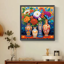 Load image into Gallery viewer, Diamond Painting - Partial Special Shaped - Colorful Vase (30*30CM)