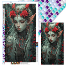 Load image into Gallery viewer, Diamond Painting - Full Round - Illustrated Girl (40*70CM)