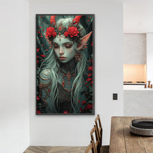 Load image into Gallery viewer, Diamond Painting - Full Round - Illustrated Girl (40*70CM)