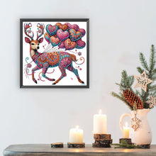 Load image into Gallery viewer, Diamond Painting - Partial Special Shaped - Deer With Mandala Pattern (30*30CM)