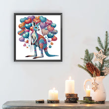 Load image into Gallery viewer, Diamond Painting - Partial Special Shaped - Kangaroo With Mandala Pattern (30*30CM)