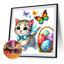 Load image into Gallery viewer, Diamond Painting - Full Round - Cat Running (40*40CM)