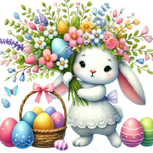 Load image into Gallery viewer, Diamond Painting - Full Round - Rabbit (40*40CM)