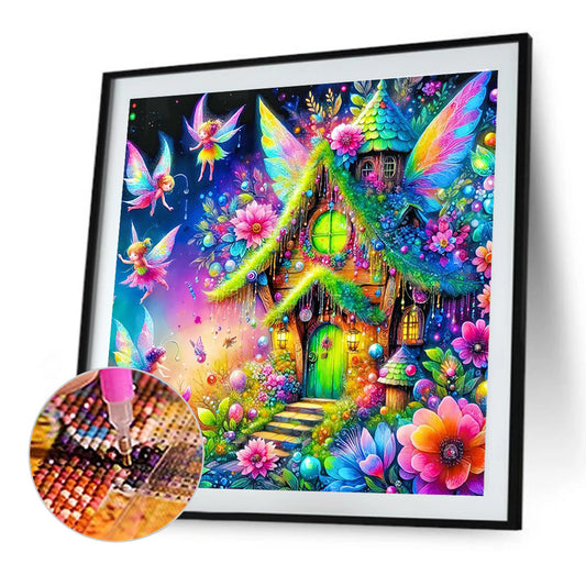 Diamond Painting - Full Round - Elf House (40*40CM)