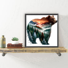 Load image into Gallery viewer, Diamond Painting - Full Round - Forest Bear (30*30CM)