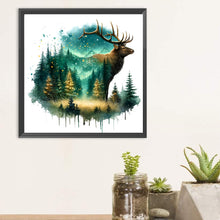 Load image into Gallery viewer, Diamond Painting - Full Round - Forest Deer (30*30CM)