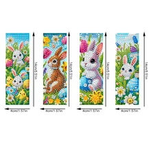 Load image into Gallery viewer, 4Pcs Special Shape American Eagle Diamond Painting Bookmark for Adults Beginners
