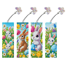 Load image into Gallery viewer, 4Pcs Special Shape American Eagle Diamond Painting Bookmark for Adults Beginners