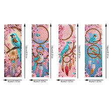 Load image into Gallery viewer, 4Pcs Special Shape American Eagle Diamond Painting Bookmark for Adults Beginners