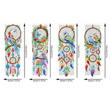 Load image into Gallery viewer, 4Pcs Special Shape American Eagle Diamond Painting Bookmark for Adults Beginners