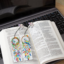 Load image into Gallery viewer, 4Pcs Special Shape American Eagle Diamond Painting Bookmark for Adults Beginners