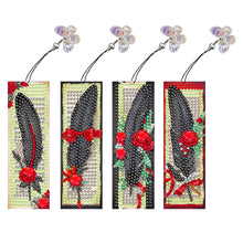 Load image into Gallery viewer, 4Pcs Special Shape American Eagle Diamond Painting Bookmark for Adults Beginners