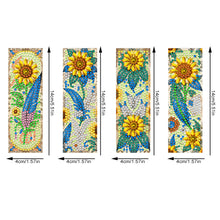 Load image into Gallery viewer, 4Pcs Special Shape American Eagle Diamond Painting Bookmark for Adults Beginners