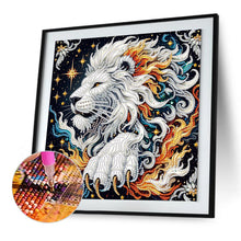Load image into Gallery viewer, Diamond Painting - Partial Special Shaped - Paper Quilling Lions (30*30CM)