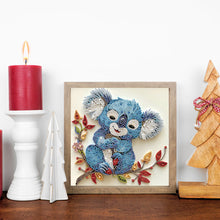 Load image into Gallery viewer, Diamond Painting - Partial Special Shaped - Paper Quilling Koalas (30*30CM)
