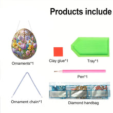 Load image into Gallery viewer, Easter Egg Light 5D DIY Diamond Painting Dots Pendant Diamond Painting Ornaments