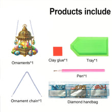 Load image into Gallery viewer, Easter Egg Light 5D DIY Diamond Painting Dots Pendant Diamond Painting Ornaments