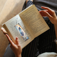 Load image into Gallery viewer, 4Pcs Special Shape Feathers Diamond Painting Bookmark Making Kit for Book Lovers